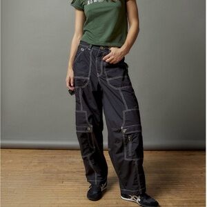Urban outfitters black cargo pant
